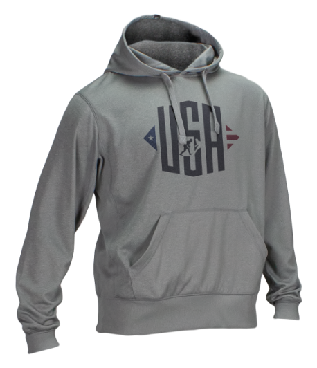 Cliff Keen USA Monogram Logo XTreme Fleece Hooded Sweatshirt